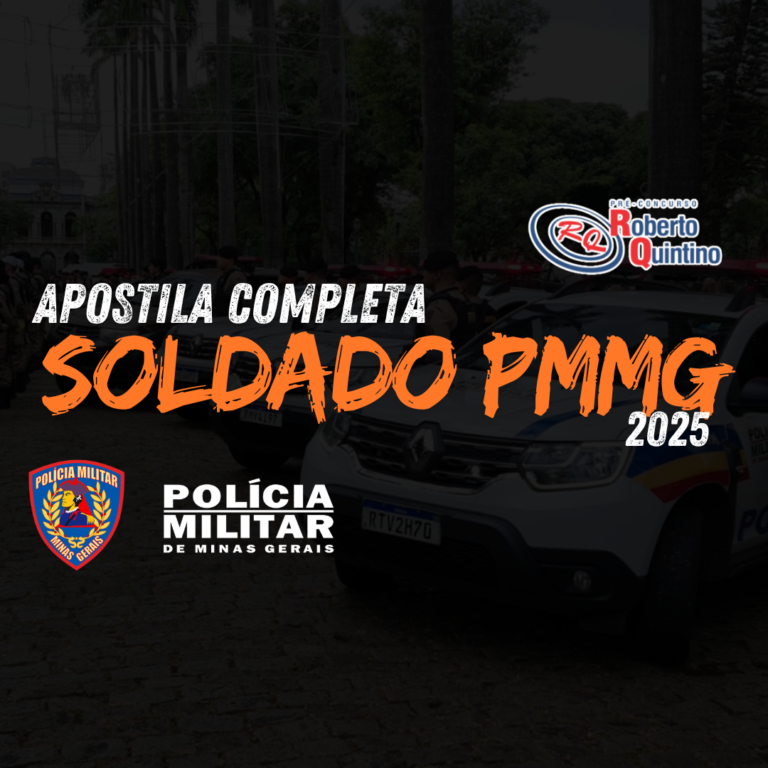 APOSTILA – Soldado PMMG – 2025