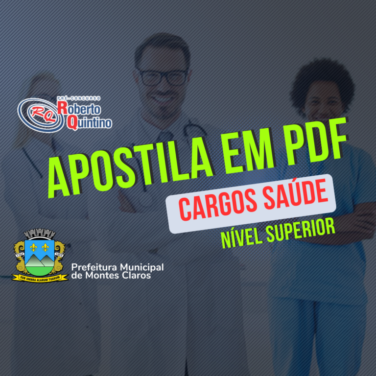 APOSTILA – Saúde (Nível Superior) / Prefeitura MOC